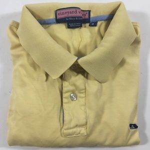 Vineyard Vines by Shep & Ian Yellow Polo